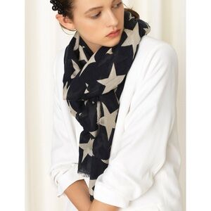 Becksondergaard Supersize Nova Wool Silk Blend Scarf